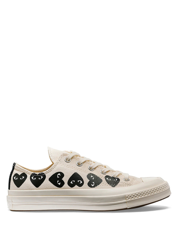 henrik vibskov Converse Low 'Chuck Taylor' Sneakers Multi Heart - White