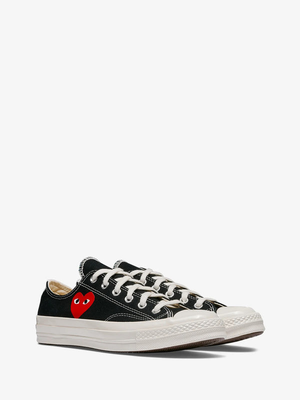 Henrik Vibskov Converse Low 'Chuck Taylor' Sneakers Small Heart - Black