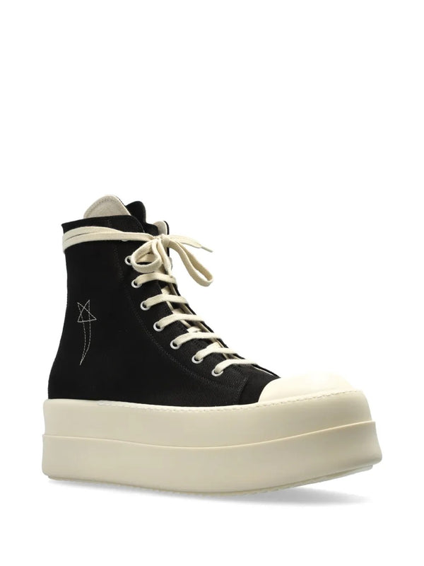 Henrik Vibskov Denim Double Bumper Sneakers - Black/Pearl/Milk/Milk