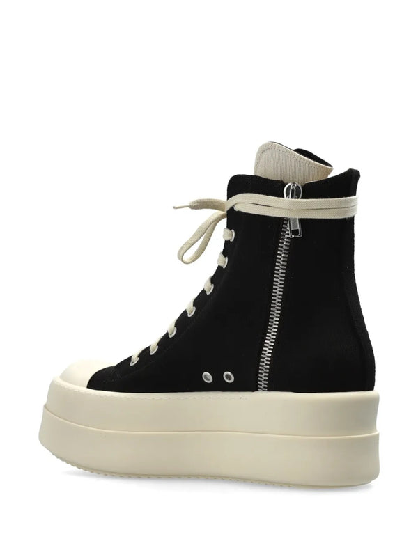 Henrik Vibskov Denim Double Bumper Sneakers - Black/Pearl/Milk/Milk