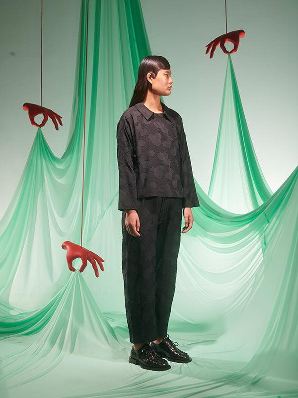 Henrik Vibskov Disassemble Blouse - Black Octopus Dancers