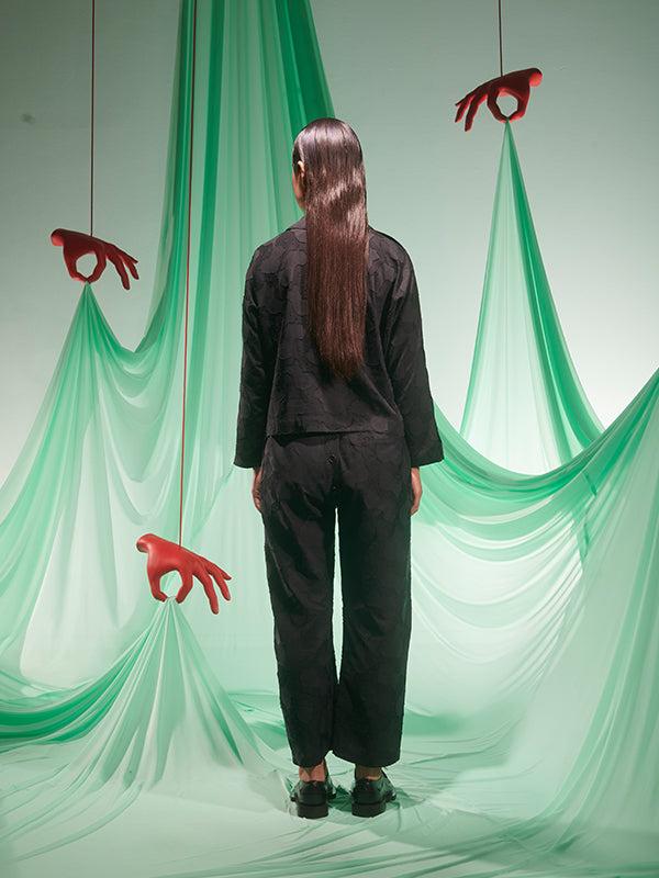 Henrik Vibskov Disassemble Blouse - Black Octopus Dancers