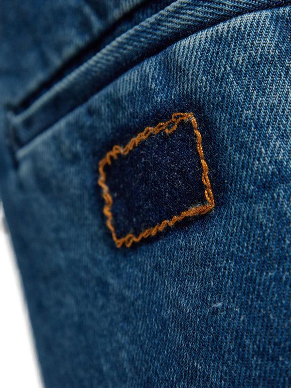 Henrik Vibskov Female Midi Skirt - Vintage Medium Blue