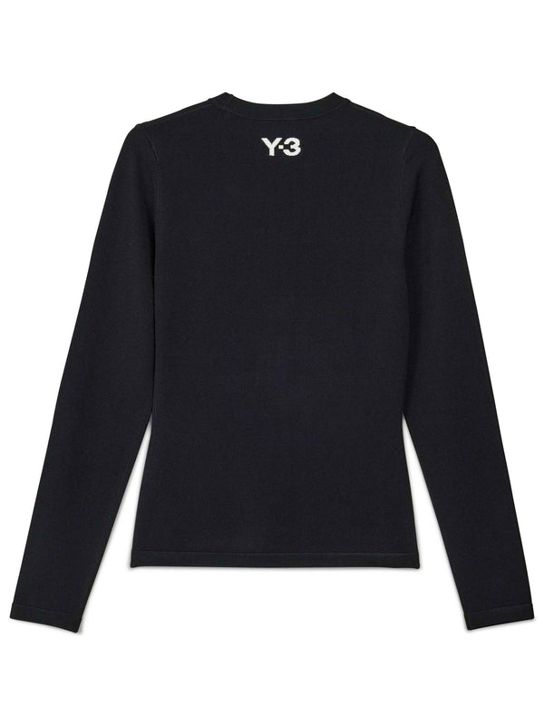 Henrik Vibskov Fitted Cinched Long Sleeve T-shirt – Black