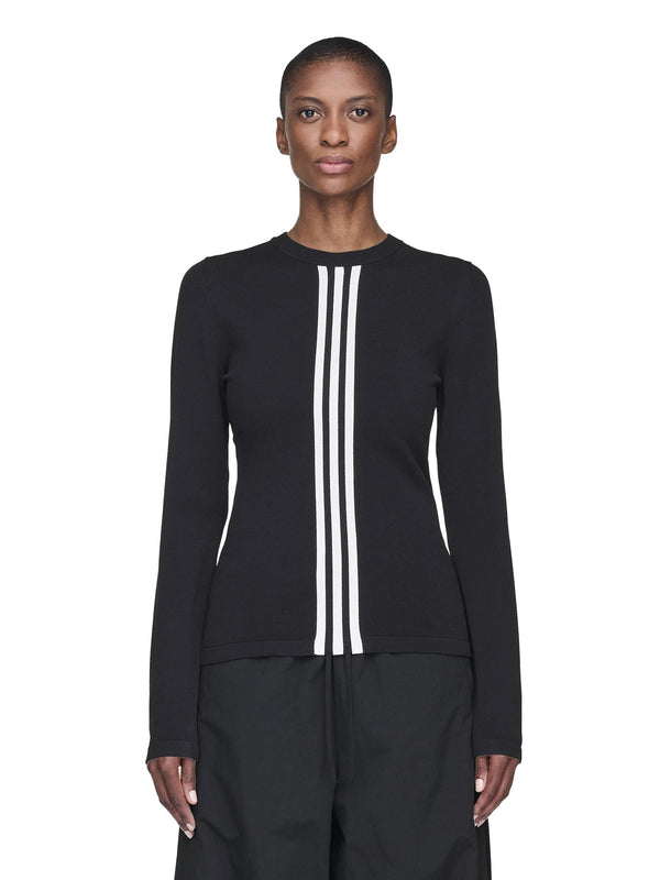 Henrik Vibskov Fitted Cinched Long Sleeve T-shirt – Black