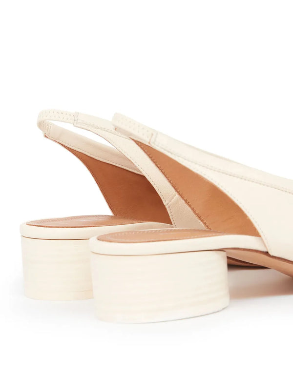 Henrik Vibskov 30mm Ballerina Slingback - White