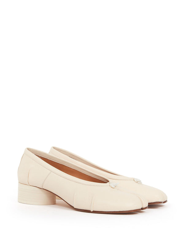 Henrik Vibskov 30mm Ballerina Tabi Pumps - White