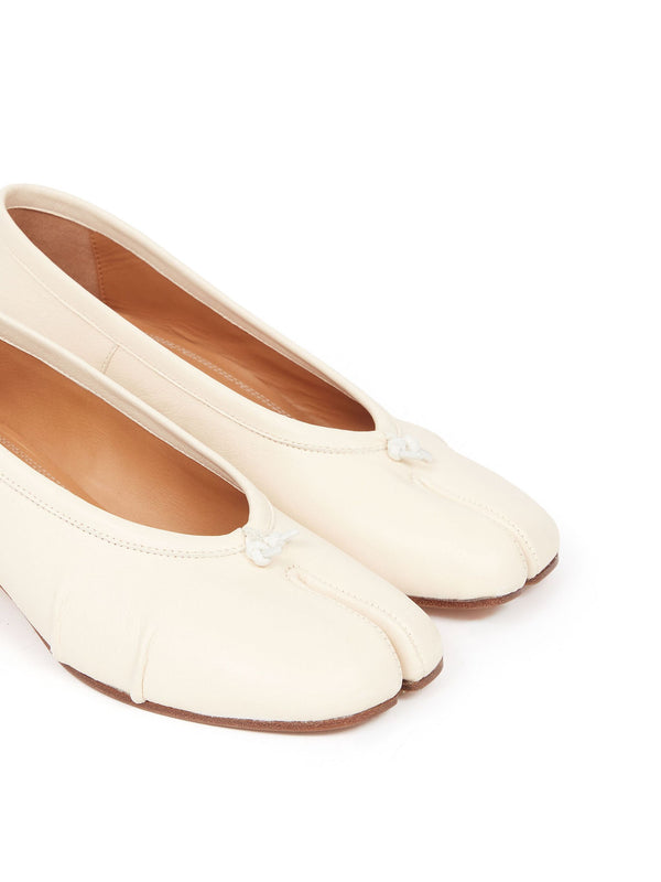 Henrik Vibskov 30mm Ballerina Tabi Pumps - White