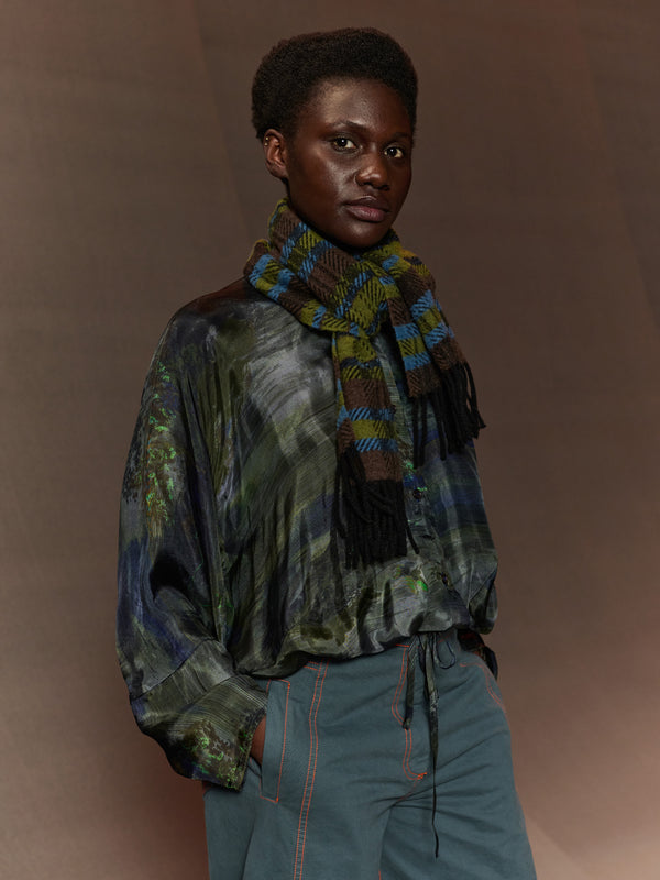 Henrik Vibskov Alpini Scarf - Alpini Blue