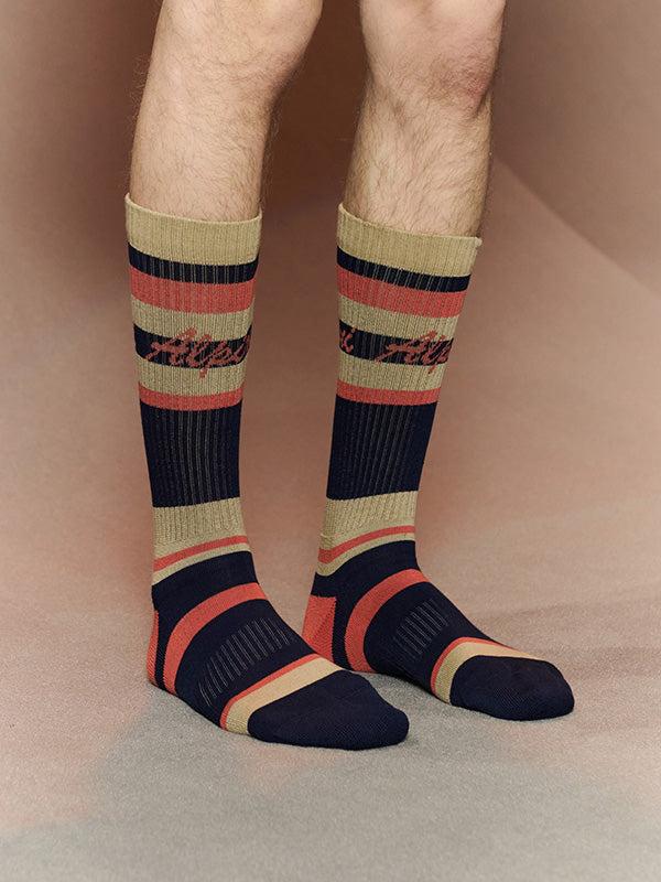 Henrik Vibskov Alpini Socks - Alpini Navy