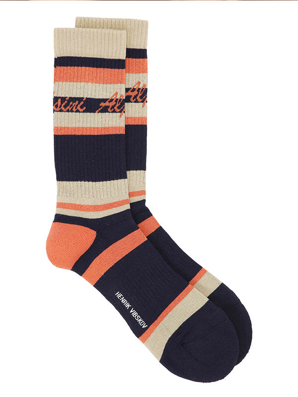 henrik vibskov Alpini Socks - Alpini Navy