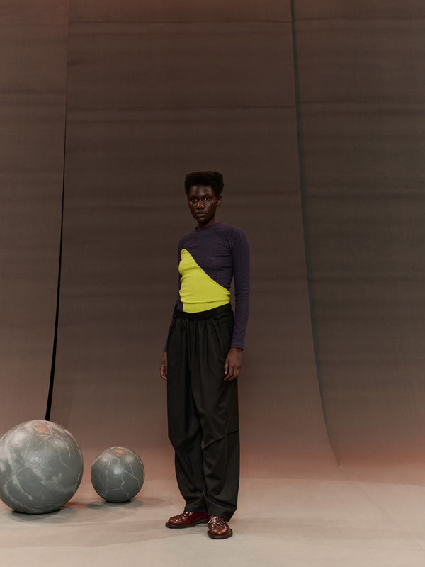 Henrik Vibskov Altitude Top - Jersey BiColor