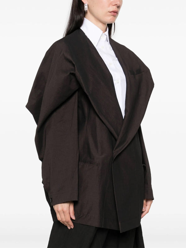 Henrik Vibskov Ample Jacket - Nasu Brown