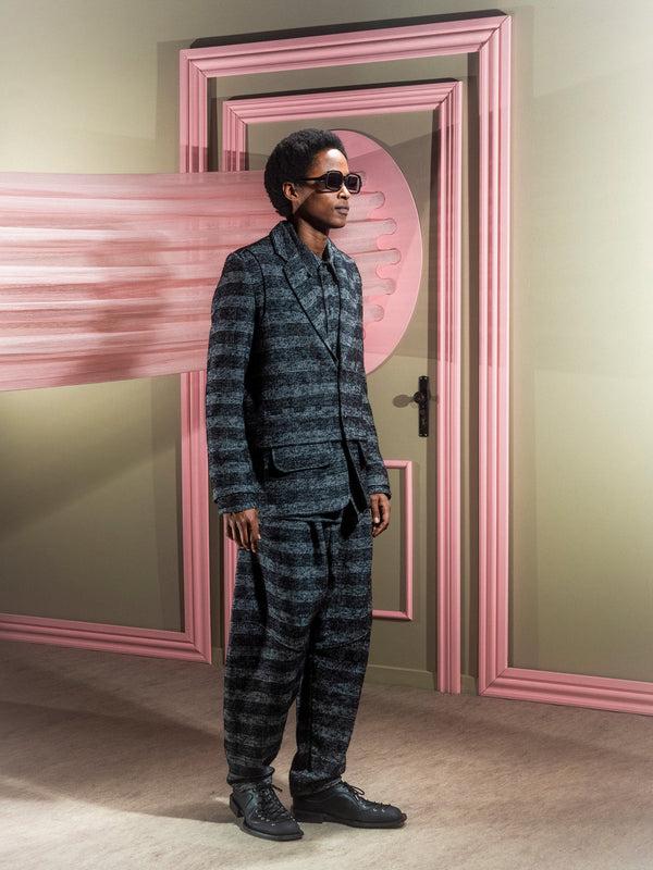 Henrik Vibskov Ants Blazer  - Black White Checks