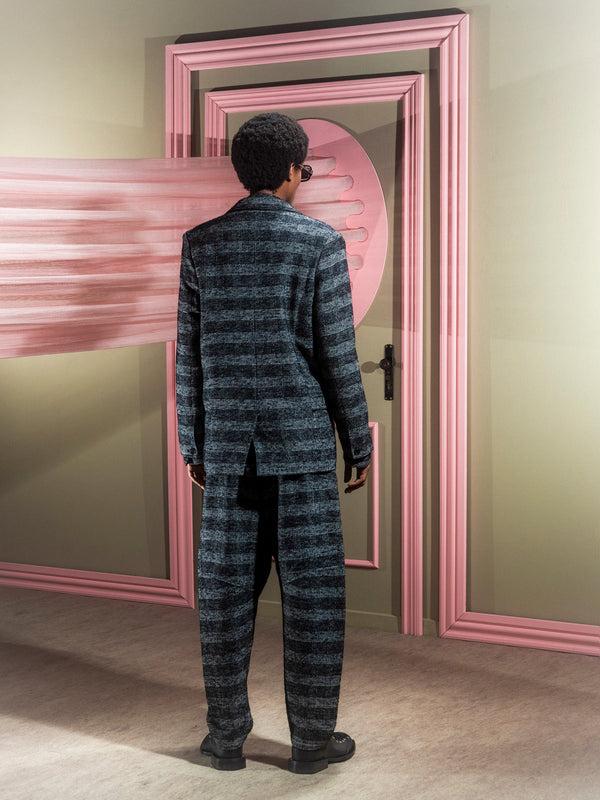 Henrik Vibskov Ants Blazer  - Black White Checks