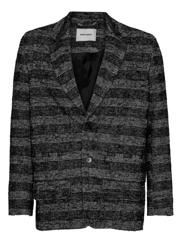 henrik vibskov Ants Blazer  - Black White Checks