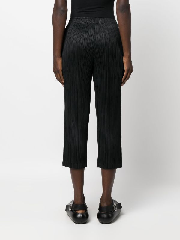 Henrik Vibskov AW23 Pleated Straight Pants - Black