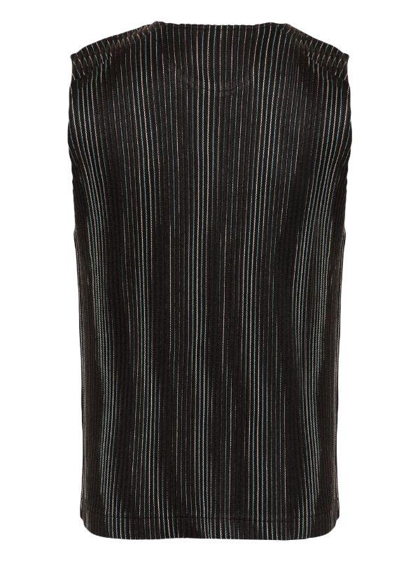 Henrik Vibskov AW23 Pleated Vest - Brown