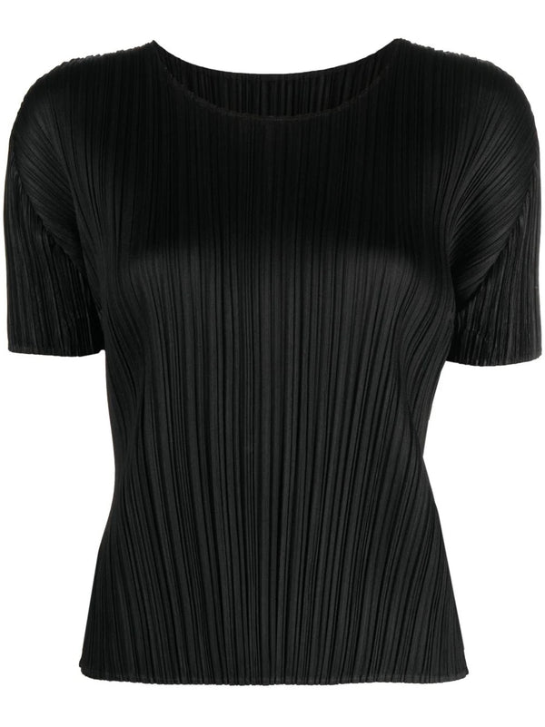 henrik vibskov AW23 Short Sleeve Top - Black