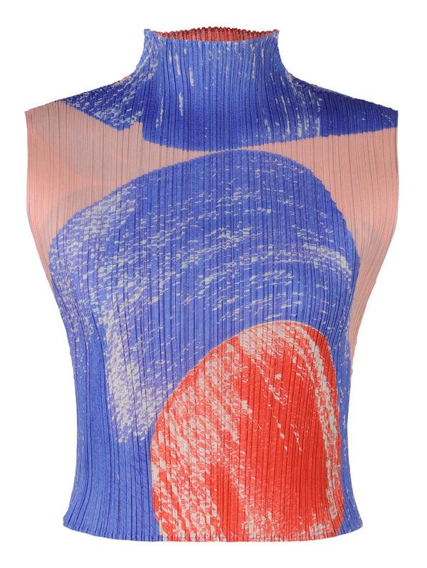 henrik vibskov Backlight Mock Neck Top - Red