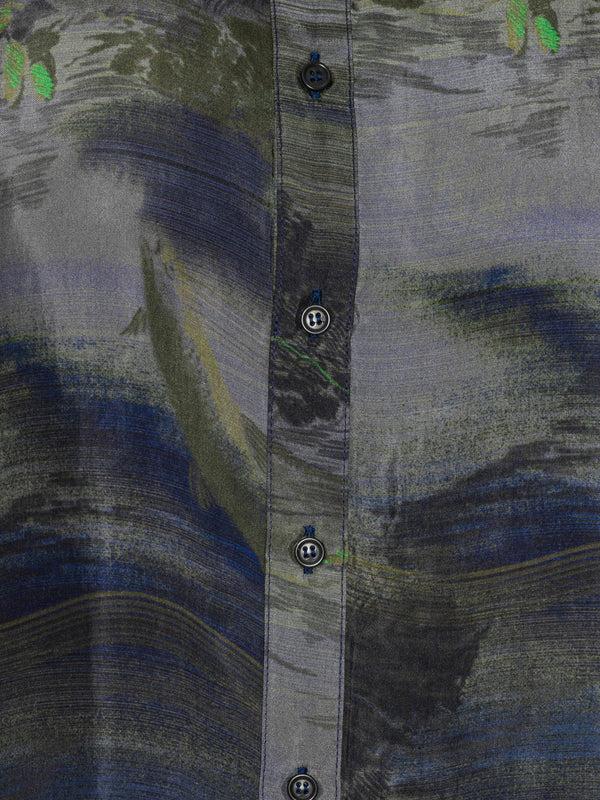 Henrik Vibskov Block Shirt - Fishes Light