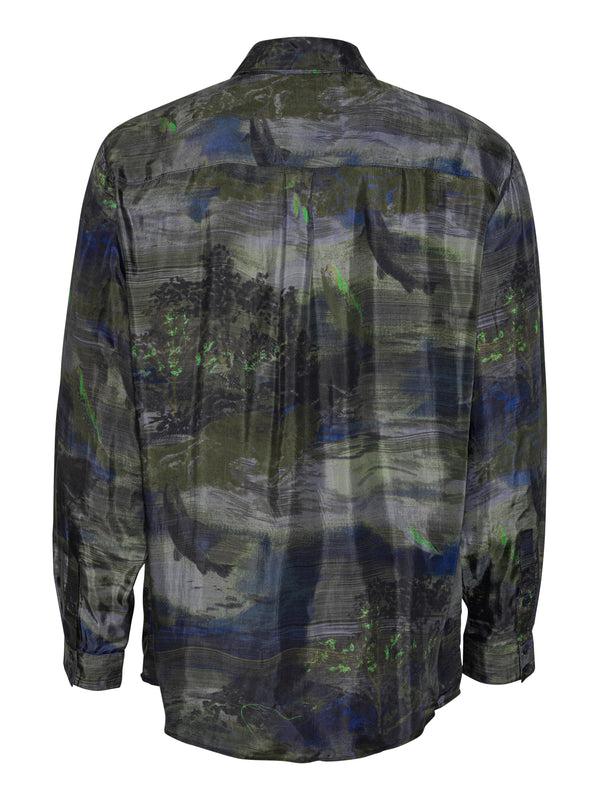 Henrik Vibskov Block Shirt - Fishes Light