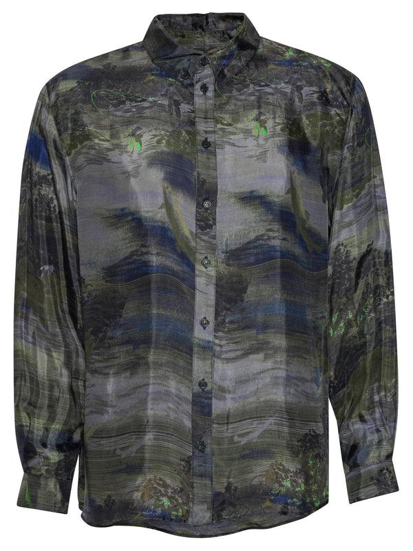 henrik vibskov Block Shirt - Fishes Light