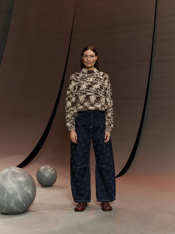 Henrik Vibskov Bongo Sweater - Brown Bongo