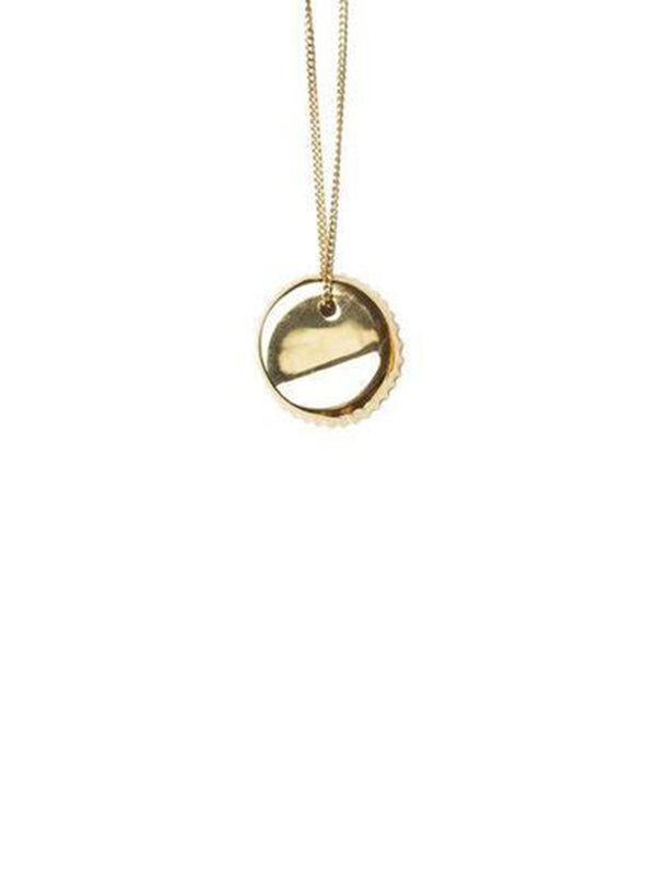 henrik vibskov Bottle Cap Necklace - Gold