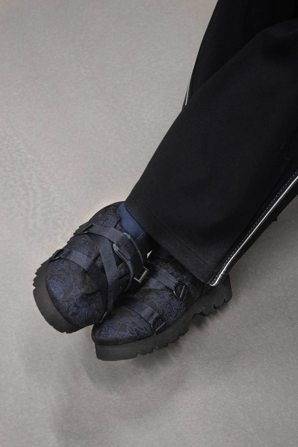 Henrik Vibskov Camps Mid Shoe - Black Blue Rose