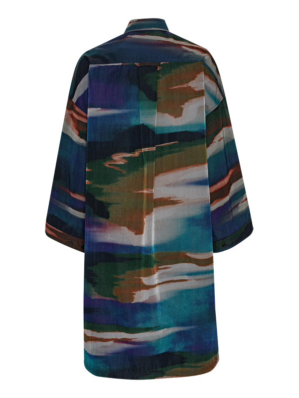 Henrik Vibskov Cast Shirt - Green Cosmic