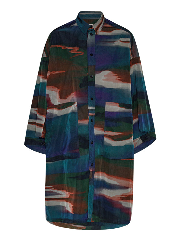 henrik vibskov Cast Shirt - Green Cosmic