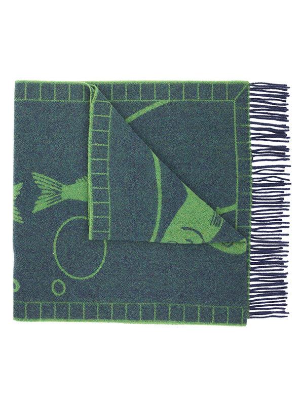 henrik vibskov Catch Match Scarf - Catch Match Navy
