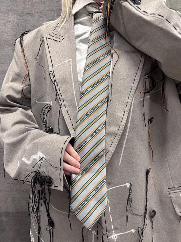 Henrik Vibskov Chewing Tie - Dcgt Grey