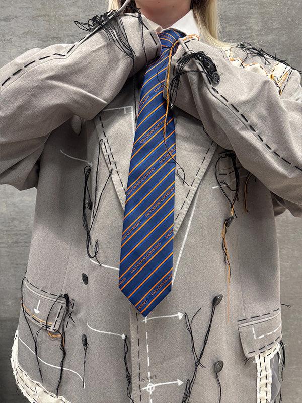 Henrik Vibskov Chewing Tie - Dcgt Navy