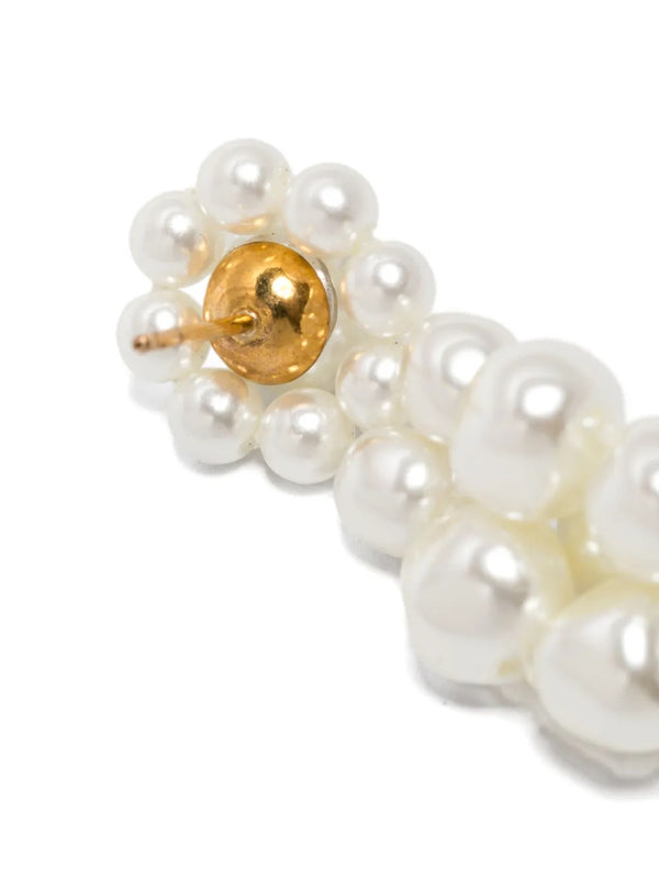 Henrik Vibskov Cluster Drip Earrings - Pearl