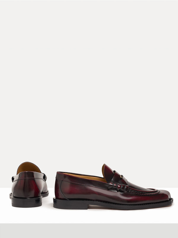 Henrik Vibskov Coin Loafer - Oxblood