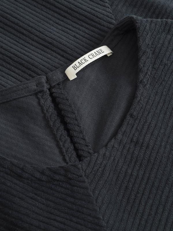 Henrik Vibskov Corduroy Radiant Dress - Grey Navy