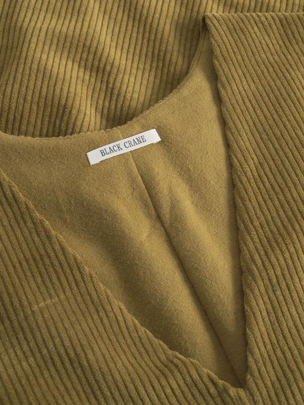 Henrik Vibskov Corduroy Vest - Olive