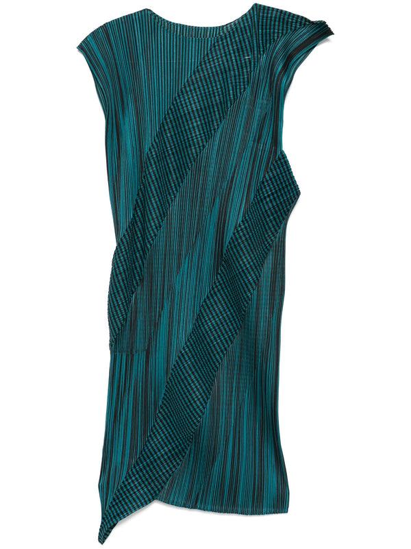 henrik vibskov Cosmic Rays Dress - Blue Green