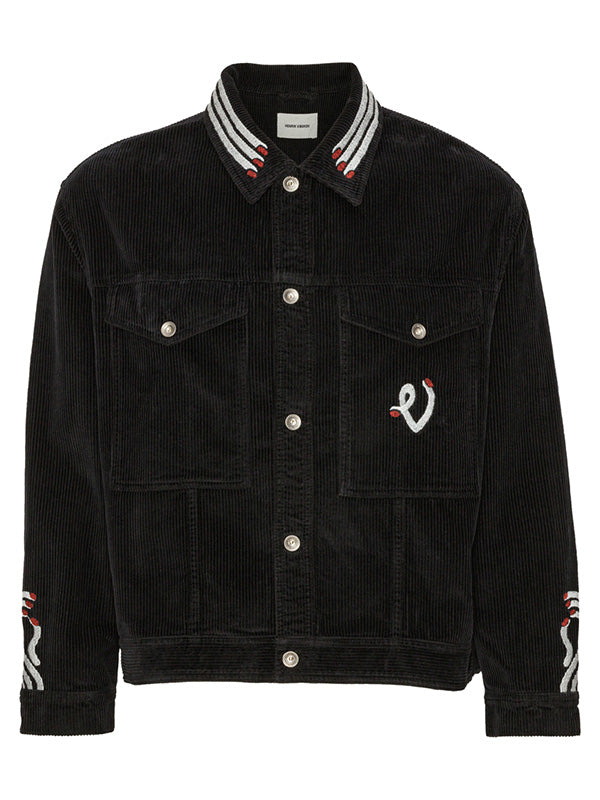 henrik vibskov Cosmos Corduroy Jacket - Black