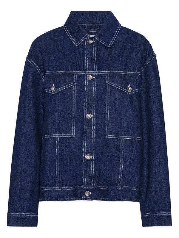 henrik vibskov Cosmos Denim Jacket - Navy Denim
