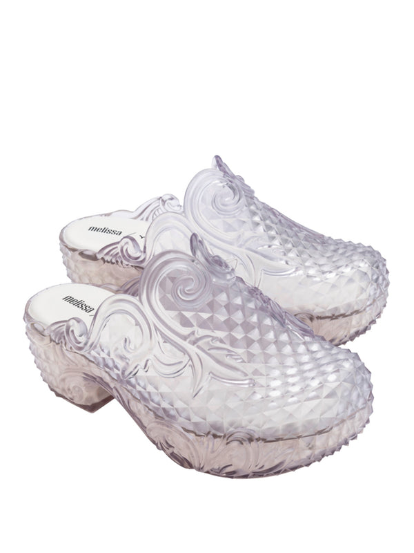 Henrik Vibskov Court Clog - Clear/White