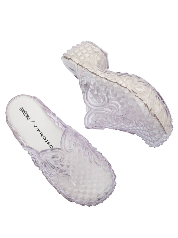 Henrik Vibskov Court Clog - Clear/White