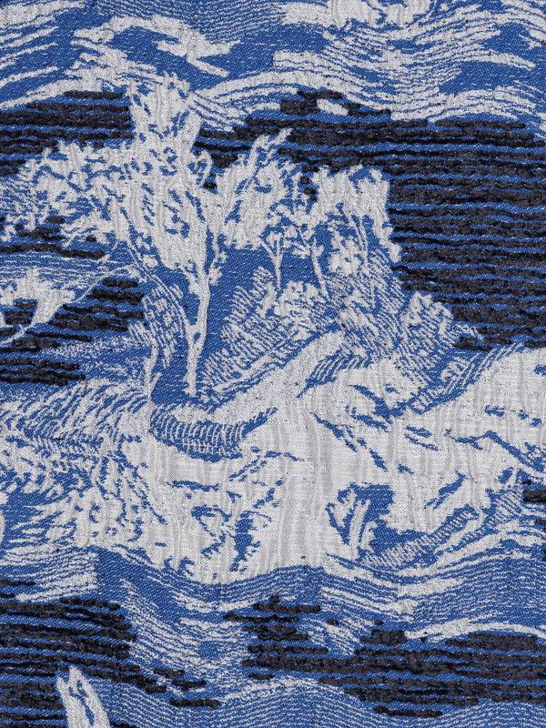 Henrik Vibskov Dart Tee - Fishes Blue