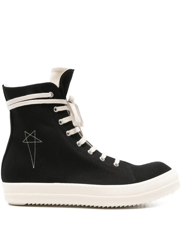 henrik vibskov Denim Sneaks - Black/Pearl/Milk
