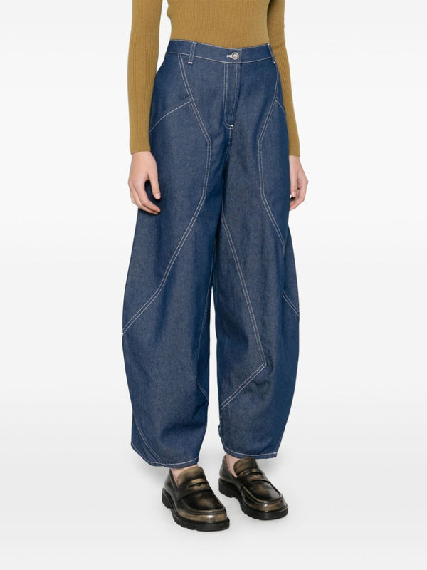 Henrik Vibskov Digi Denim Pants - Raw Blue