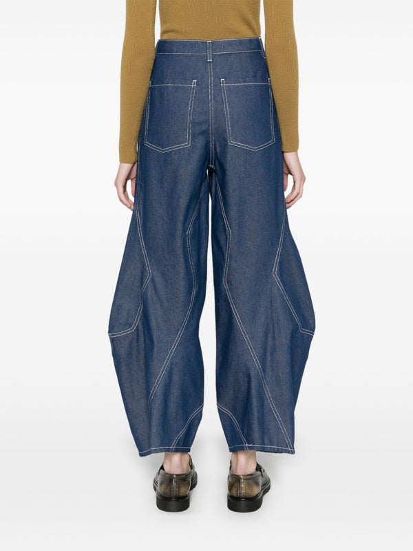 Henrik Vibskov Digi Denim Pants - Raw Blue