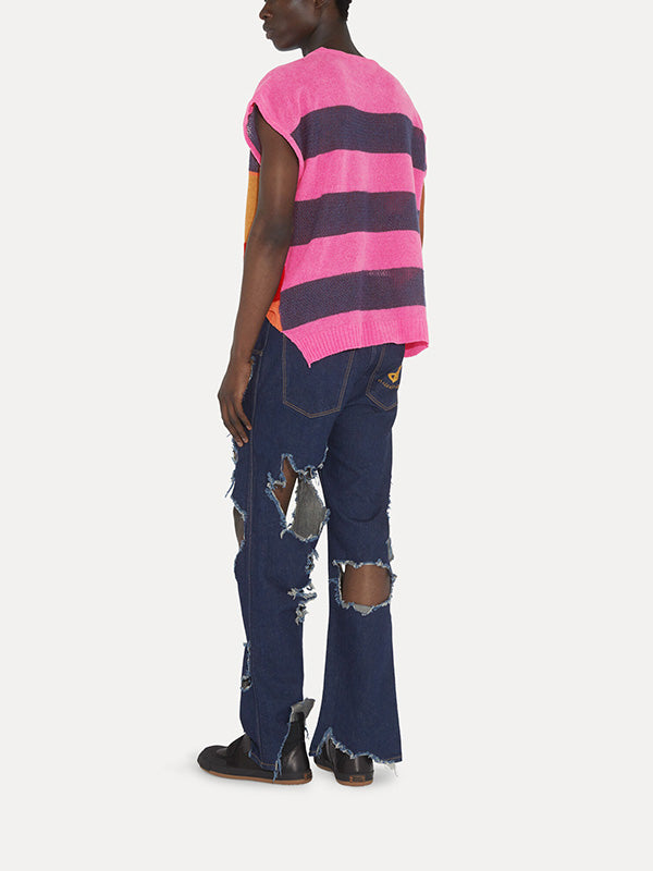 Henrik Vibskov Distressed Vest - Multi