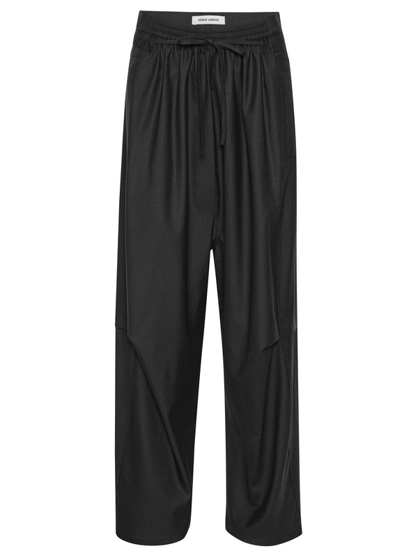 henrik vibskov Drawstring Pants - Tropical Black